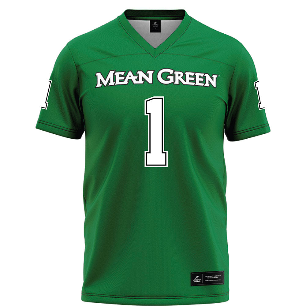 North Texas - NCAA Football : Keshawn Davila - Green Football Jersey-0