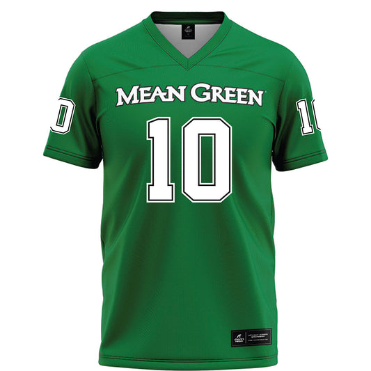 North Texas - NCAA Football : Patrick Smith-Young - Green Football Jersey-0