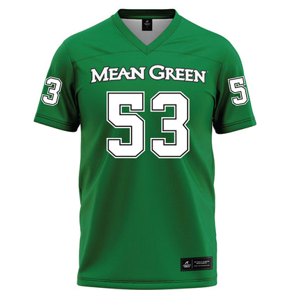 North Texas - NCAA Football : Dylan Shaw - Green Football Jersey-0