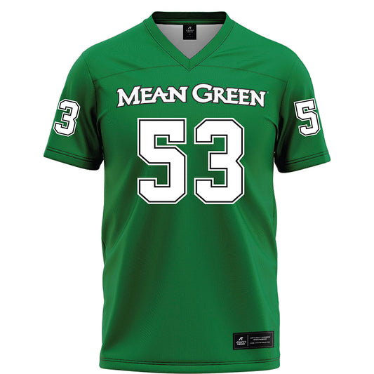 North Texas - NCAA Football : Dylan Shaw - Green Football Jersey-0