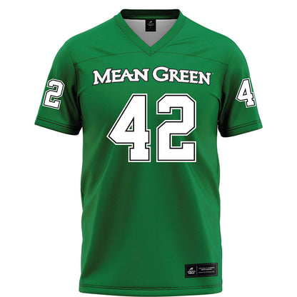 North Texas - NCAA Football : Brayden Knox - Green Football Jersey-0