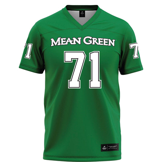 North Texas - NCAA Football : Johnny Williams IV - Green Football Jersey-0