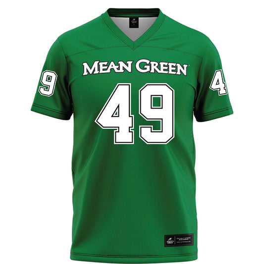 North Texas - NCAA Football : Brodie Scoggins - Green Football Jersey-0