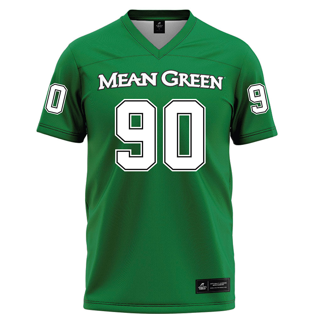 North Texas - NCAA Football : Dominic De Freitas - Green Football Jersey-0