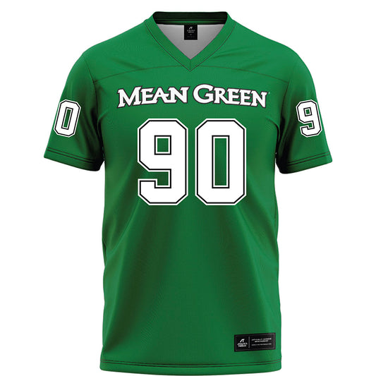 North Texas - NCAA Football : Dominic De Freitas - Green Football Jersey-0