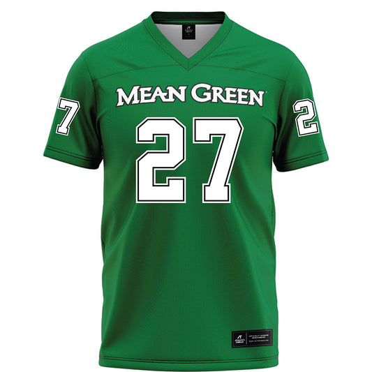 North Texas - NCAA Football : Julian Knox - Green Football Jersey-0