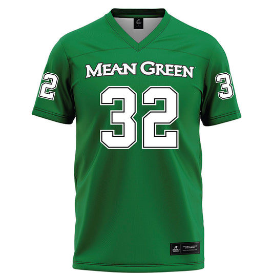 North Texas - NCAA Football : Anthony Benford - Green Football Jersey-0