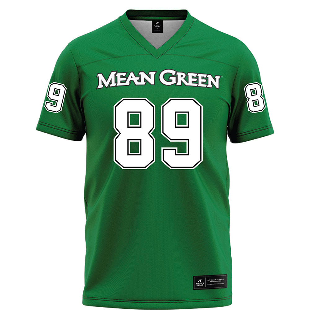North Texas - NCAA Football : Jerious Singletary - Green Football Jersey-0