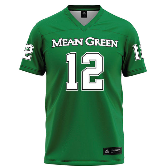 North Texas - NCAA Football : Tyson Wilson - Green Football Jersey-0