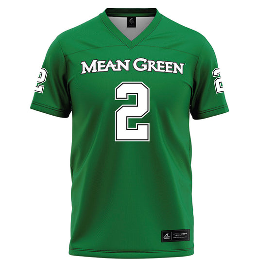 North Texas - NCAA Football : Taye Seymore - Green Football Jersey-0