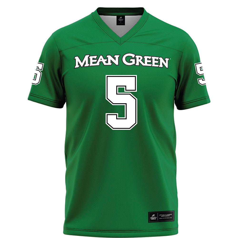 North Texas - NCAA Football : Chase Canada - Green Football Jersey-0