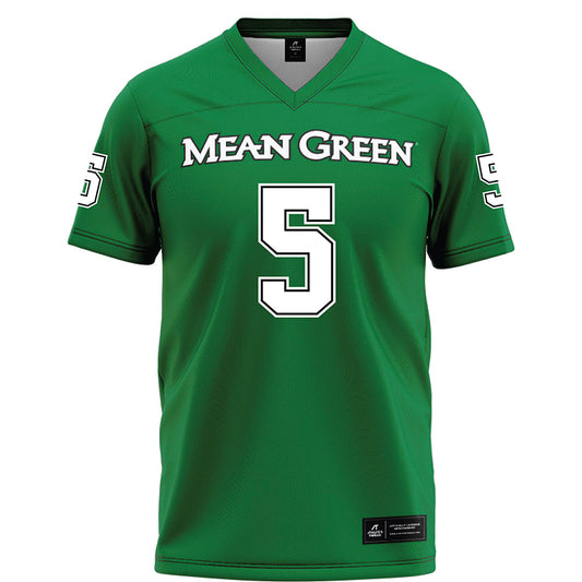 North Texas - NCAA Football : Chase Canada - Green Football Jersey-0
