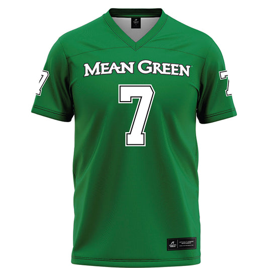 North Texas - NCAA Football : Max Reese - Green Football Jersey-0