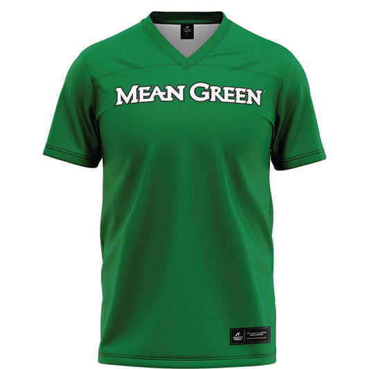 North Texas - NCAA Football : Luke Crudgington - Green Football Jersey-0