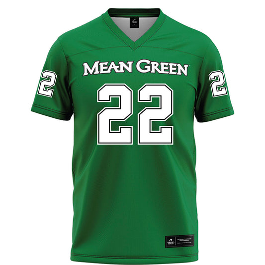 North Texas - NCAA Football : Colin Page - Green Football Jersey-0