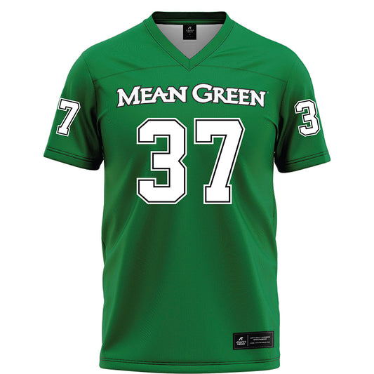 North Texas - NCAA Football : Ian Ratliff - Green Football Jersey-0