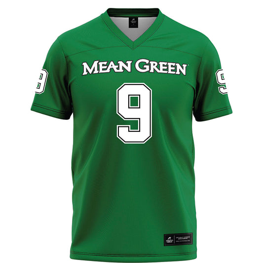 North Texas - NCAA Football : Cameren Jenkins - Green Football Jersey-0