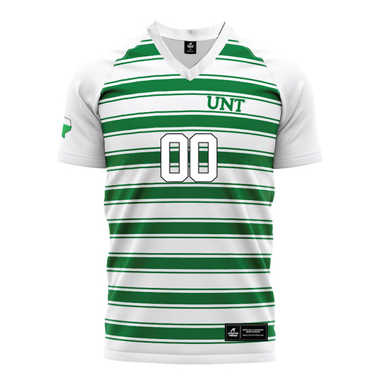 North Texas - NCAA Women's Soccer : Sarah Margaret Seabrook - White Stripe Soccer Jersey-0