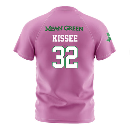 North Texas - NCAA Women's Soccer : Kylie Kissee - Pink Soccer Jersey-1