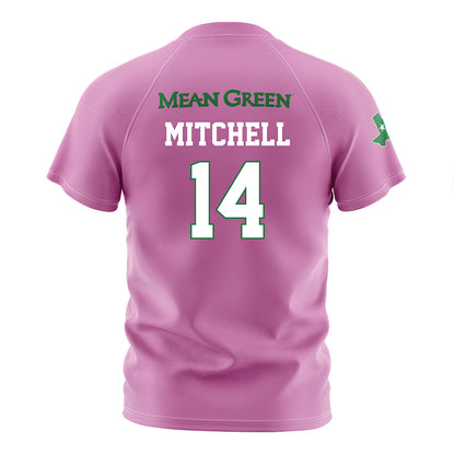 North Texas - NCAA Women's Soccer : SaMya Mitchell - Pink Soccer Jersey-1