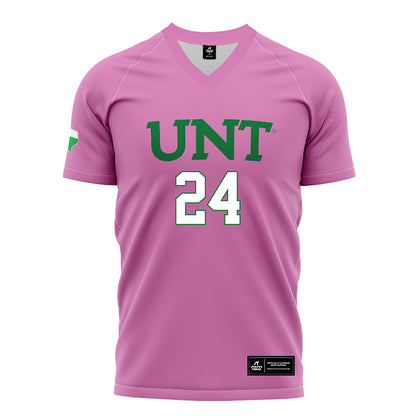North Texas - NCAA Women's Soccer : Mia Bernard - Pink Soccer Jersey-0