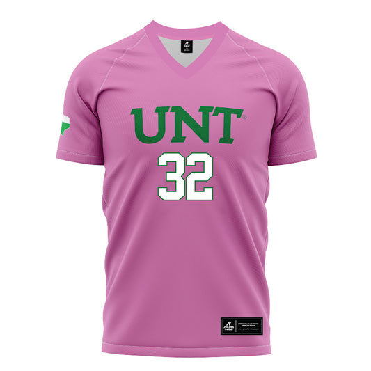 North Texas - NCAA Women's Soccer : Kylie Kissee - Pink Soccer Jersey-0