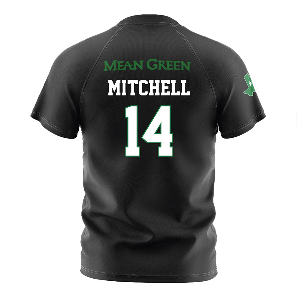 North Texas - NCAA Women's Soccer : SaMya Mitchell - Black Stripe Soccer Jersey-1