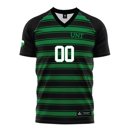 North Texas - NCAA Women's Soccer : Sarah Margaret Seabrook - Black Stripe Soccer Jersey-0