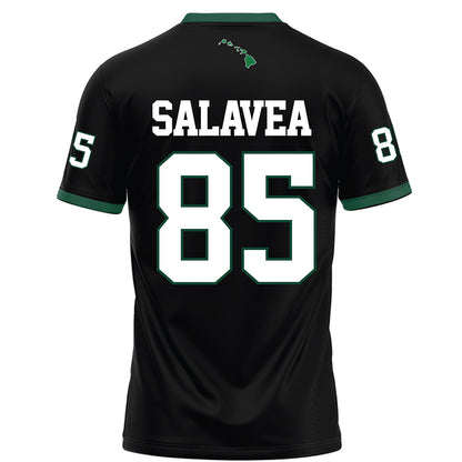 Hawaii - NCAA Football : Oakie Salavea - Black Football Jersey-1