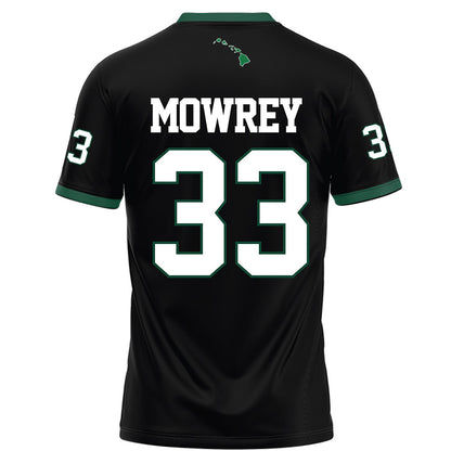 Hawaii - NCAA Football : Jack Mowrey - Black Football Jersey-1