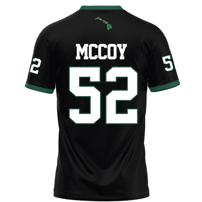 Hawaii - NCAA Football : Luther McCoy - Black Football Jersey-1