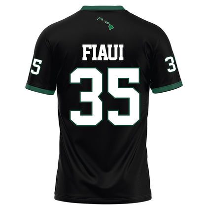 Hawaii - NCAA Football : Junior Fiaui - Black Football Jersey-1
