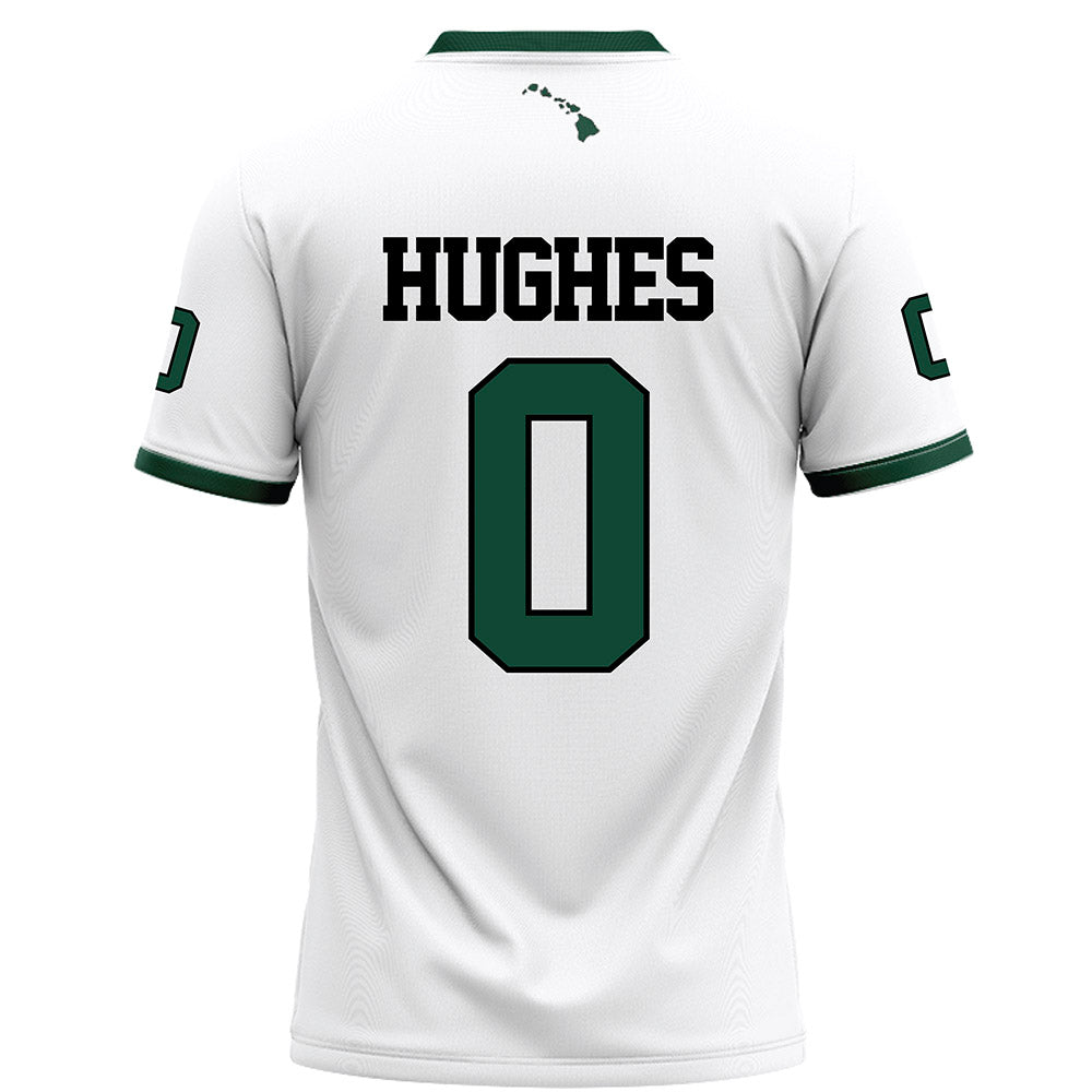 Hawaii - NCAA Football : Jeremiah Hughes - Football Jersey-1