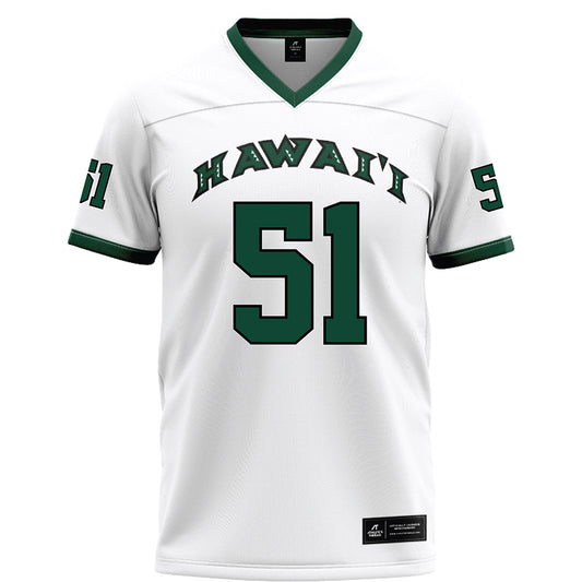 Hawaii - NCAA Football : Eric Mcfall - Football Jersey-0