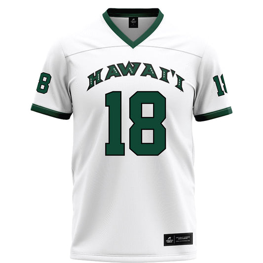 Hawaii - NCAA Football : Zaden Mariteragi - Football Jersey-0