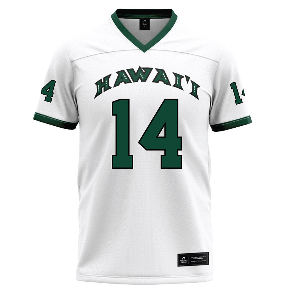 Hawaii - NCAA Football : Maika Eugenio - Football Jersey-0