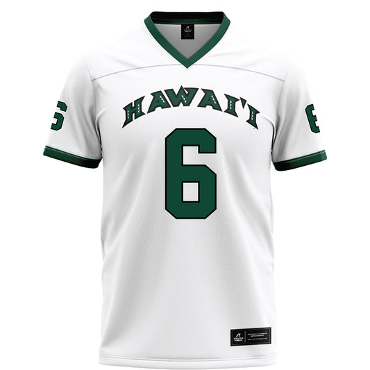 Hawaii - NCAA Football : Kainoa Carvalho - Football Jersey-0