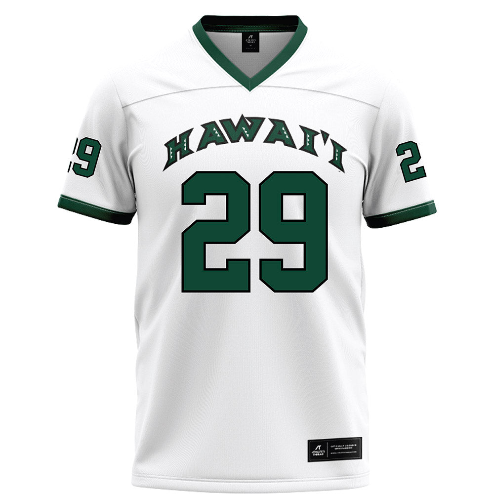Hawaii - NCAA Football : Kainoa Ontai - Football Jersey-0