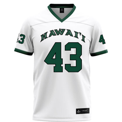 Hawaii - NCAA Football : Gannon Miller - Football Jersey-0