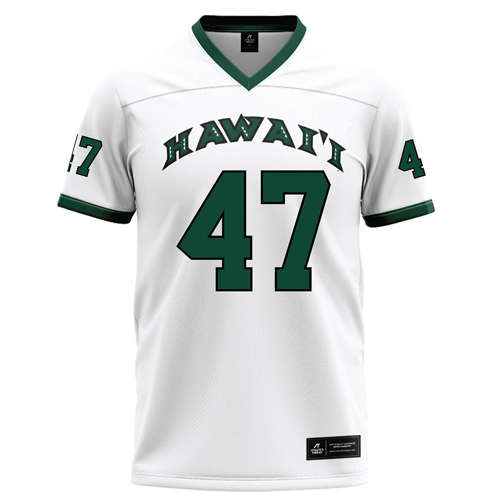 Hawaii - NCAA Football : Kingston Costales - Football Jersey-0