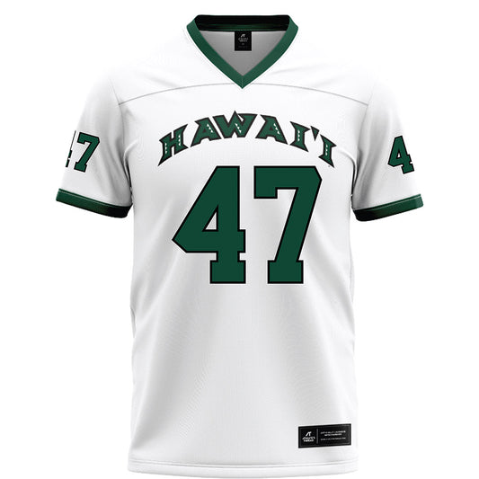 Hawaii - NCAA Football : Kingston Costales - Football Jersey-0
