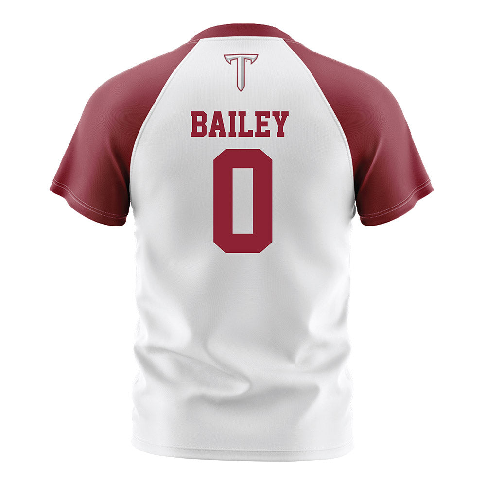 Troy - NCAA Women's Soccer : Aiden Bailey - White Soccer Jersey-1