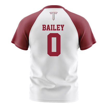 Troy - NCAA Women's Soccer : Aiden Bailey - White Soccer Jersey-1