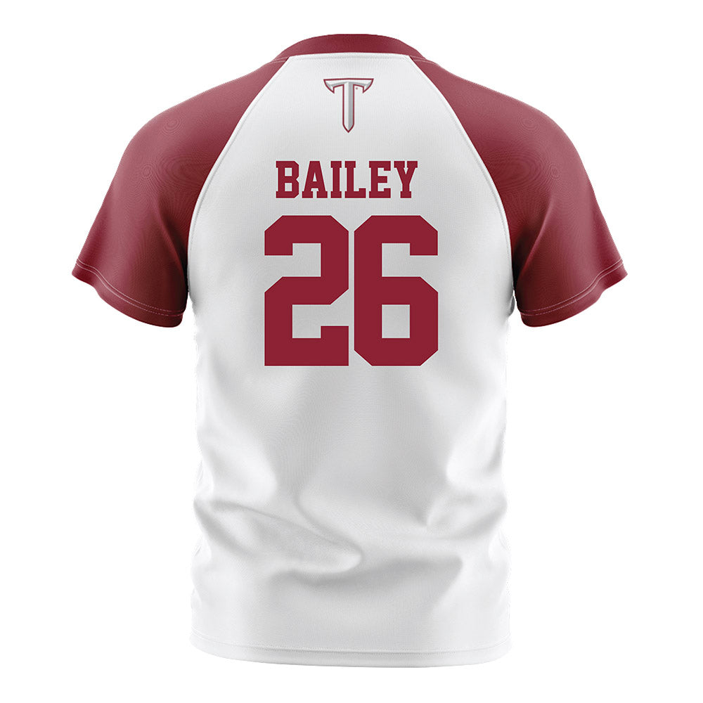 Troy - NCAA Women's Soccer : Aiden Bailey - White Soccer Jersey-1