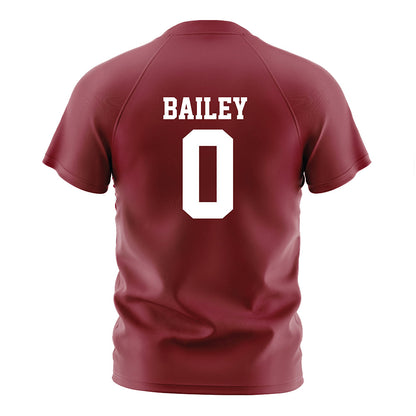 Troy - NCAA Women's Soccer : Aiden Bailey - Cardinal Red Soccer Jersey-1