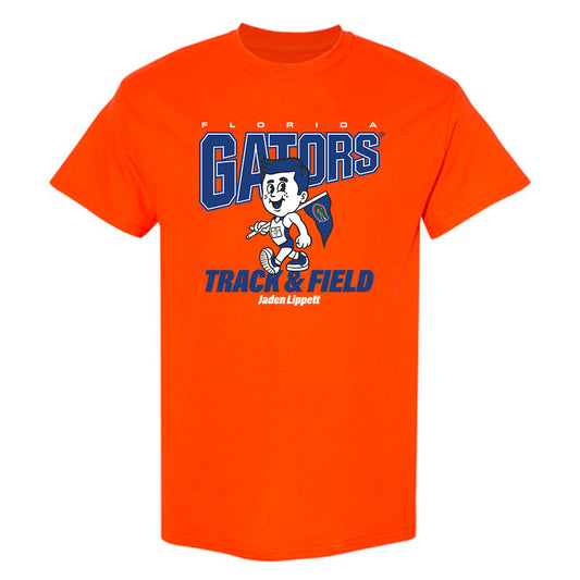 Florida - NCAA Men's Track & Field : Jaden Lippett - Fashion Shersey T-Shirt-0