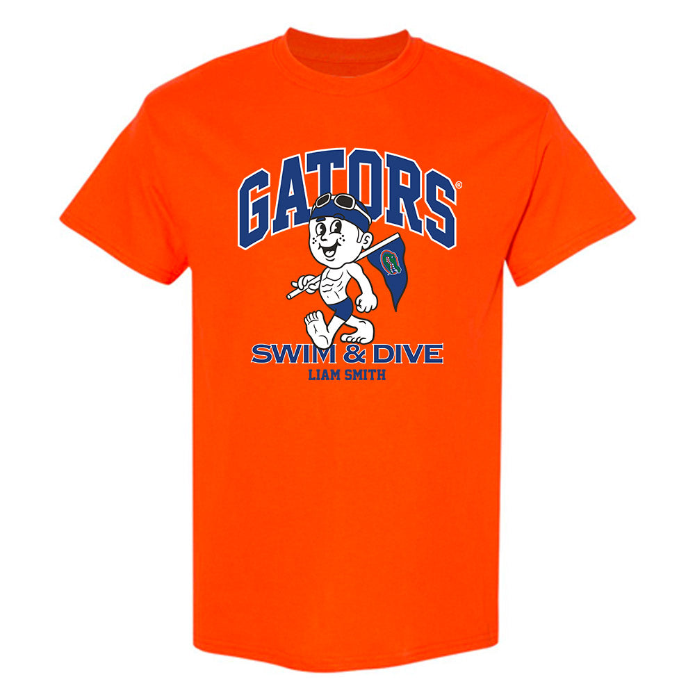 Florida - NCAA Men's Swimming & Diving : Liam Smith - Fashion Shersey T-Shirt-0