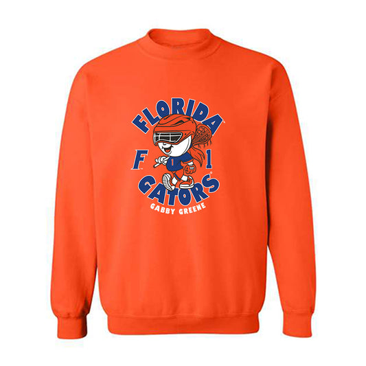 Florida - NCAA Women's Lacrosse : Gabby Greene - Fashion Shersey Crewneck Sweatshirt