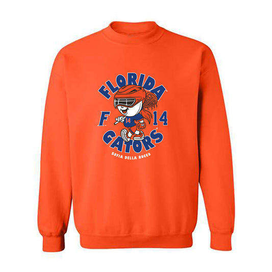 Florida - NCAA Women's Lacrosse : Sofia Della Rocco - Fashion Shersey Crewneck Sweatshirt