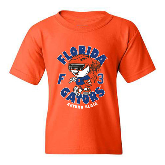Florida - NCAA Women's Lacrosse : Autumn Blair - Fashion Shersey Youth T-Shirt-0